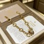 Dainty Faux Pearl Link Chain Bracelet Wedding Party Gift (716)