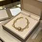 Dainty Faux Pearl Link Chain Bracelet Wedding Party Gift (716)