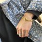 Dainty Faux Pearl Link Chain Bracelet Wedding Party Gift (724)