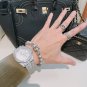 Dainty Faux Pearl Link Chain Bracelet Wedding Party Gift (725)