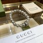 Dainty Faux Pearl Link Chain Bracelet Wedding Party Gift (725)