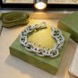 Dainty Faux Pearl Link Chain Bracelet Wedding Party Gift (727)