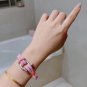Dainty Faux Pearl Link Chain Bracelet Wedding Party Gift (735)