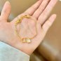 Dainty Faux Pearl Link Chain Bracelet Wedding Party Gift (737)