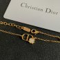 Dainty Faux Pearl Link Chain Bracelet Wedding Party Gift (737)