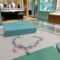 Dainty Faux Pearl Link Chain Bracelet Wedding Party Gift (739)
