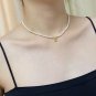 Elegant Faux Pearl Choker Dainty Casual Party Jewelry Necklace (22)