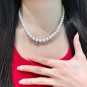 Elegant Faux Pearl Choker Dainty Casual Party Jewelry Necklace (36)