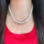Elegant Faux Pearl Choker Dainty Casual Party Jewelry Necklace (36)