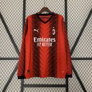 23 24 Long sleeve AC Milan home S-3XL