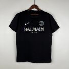 23 24 PSG Cotton T-Shirt Black S-XXL