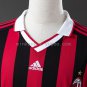 Retro long sleeve AC Milan 09 10 Home S-XXL
