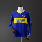 Retro Long Sleeve Boca Juniors 03 04 home S-XXL