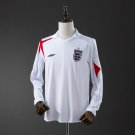 Retro Long Sleeve England 2006 Home S-XXL