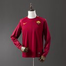 Retro Long Sleeve Roma 17 18 Home S-XXL