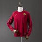 Retro Long Sleeve Roma 17 18 Home S-XXL