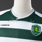 Retro Long Sleeve Sporting Lisbon 01 03 Home S-XXL