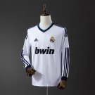 Retro Real Madrid 12 13 Long Sleeve Home S-XXL