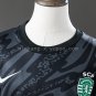 25 26 Sporting Lisbon Goalkeeper Black Size  16-28