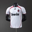 AC Milan 06 07 Away Player Version Retro Jersey S-3XL