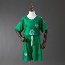 Al-Ahli Saudi 25 26 Green Kids Kit Jersey Size 16-28