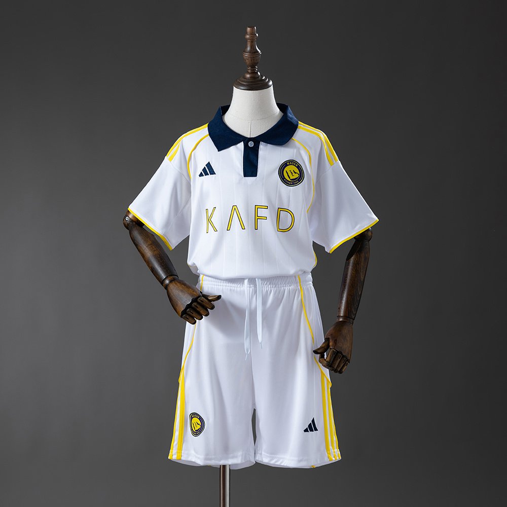 Al-Nassr 25 26 Third Away Kids Kit Jersey SIZE 16-28