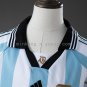 Argentina 1998 Home Retro Kids Kit Jersey Size 16-28