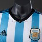 Argentina 2014 Home Player Version Retro Jersey S-3XL