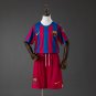 Barcelona 05 06 Home (UEFA Champions League) Retro Kids Kit Jersey SIZE 16-28
