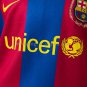 Barcelona 07 08 Home Retro Kids Kit Jersey Size 16-28