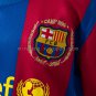 Barcelona 07 08 Home Retro Kids Kit Jersey Size 16-28