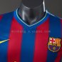 Barcelona 09 10 Home Player Version Retro Jersey S-3XL