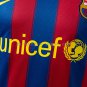 Barcelona 09 10 Home Player Version Retro Jersey S-3XL