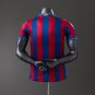 Barcelona 09 10 Home Player Version Retro Jersey S-3XL