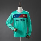 Barcelona 10 11 Away Long-Sleeve Retro Jersey S-XXL
