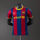 Barcelona 10 11 Home Long Sleeve Player Version Retro Jersey S-3XL_CM_1