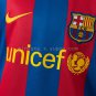 Barcelona 10 11 Home Retro Kids Kit Jersey Size 16-28