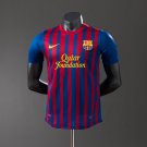 Barcelona 11 12 Home Player Version Retro Jersey S-3XL