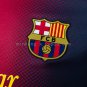 Barcelona 12 13 Home Long Sleeve Player Version Retro Jersey S-3XL
