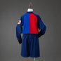 Barcelona 100th Anniversary Retro Long-Sleeve Kids Kit Jersey Size 16-28