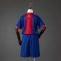 Barcelona 12 13 Home Retro Kids Kit Jersey Size 16-28