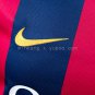 Barcelona 14 15 Home Long Sleeve Player Version Retro Jersey S-3XL