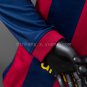 Barcelona 14 15 Home Long Sleeve Player Version Retro Jersey S-3XL