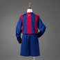 Barcelona 14 15 Home Retro Long-Sleeve Kids Kit Jersey Size 16-28