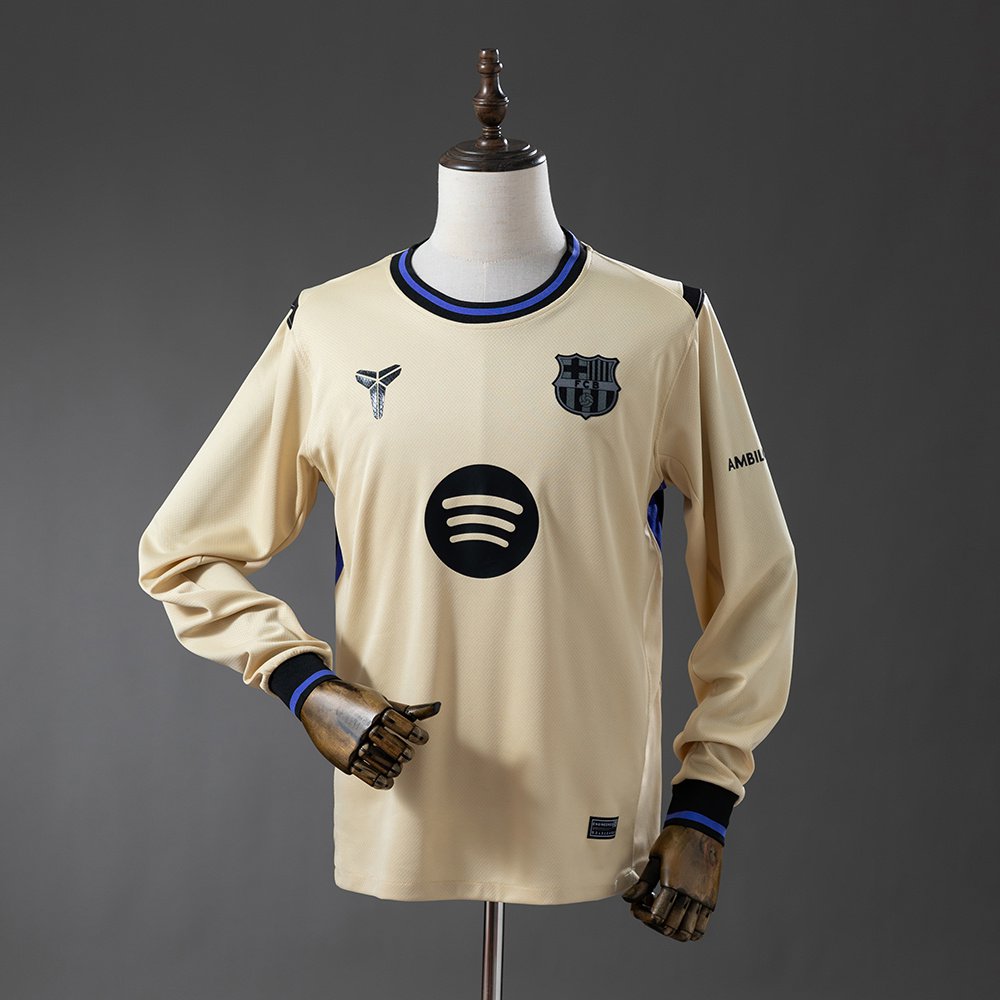 Barcelona 25 26 Away Long-Sleeve Jersey S-4XL