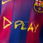 Barcelona 25 26 collaboration x DPLAY Kids Kit Jersey SIZE 16-28