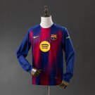 Barcelona 25 26 Home Long Sleeve Jersey S-4XL