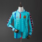 Barcelona 95 97 Away Long Sleeve Retro Jersey S-XXL