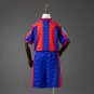 Barcelona 96 97 Home Retro Kids Kit Jersey Size 16-28