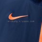 Barcelona Windbreaker - Navy Blue & Orange S-XXL